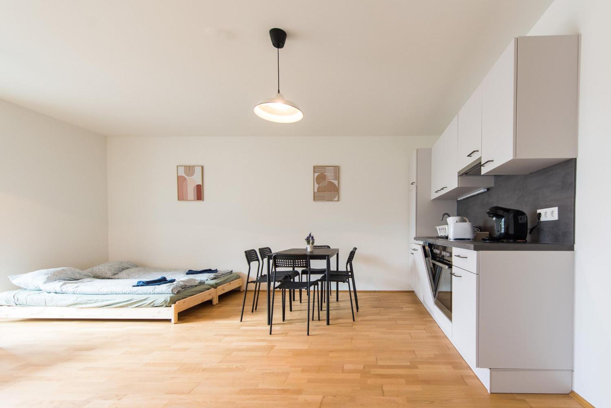 Muzeta Graz - Eco-Friendly Parkview Holiday Apartments In Graz'S Smart City Exterior photo