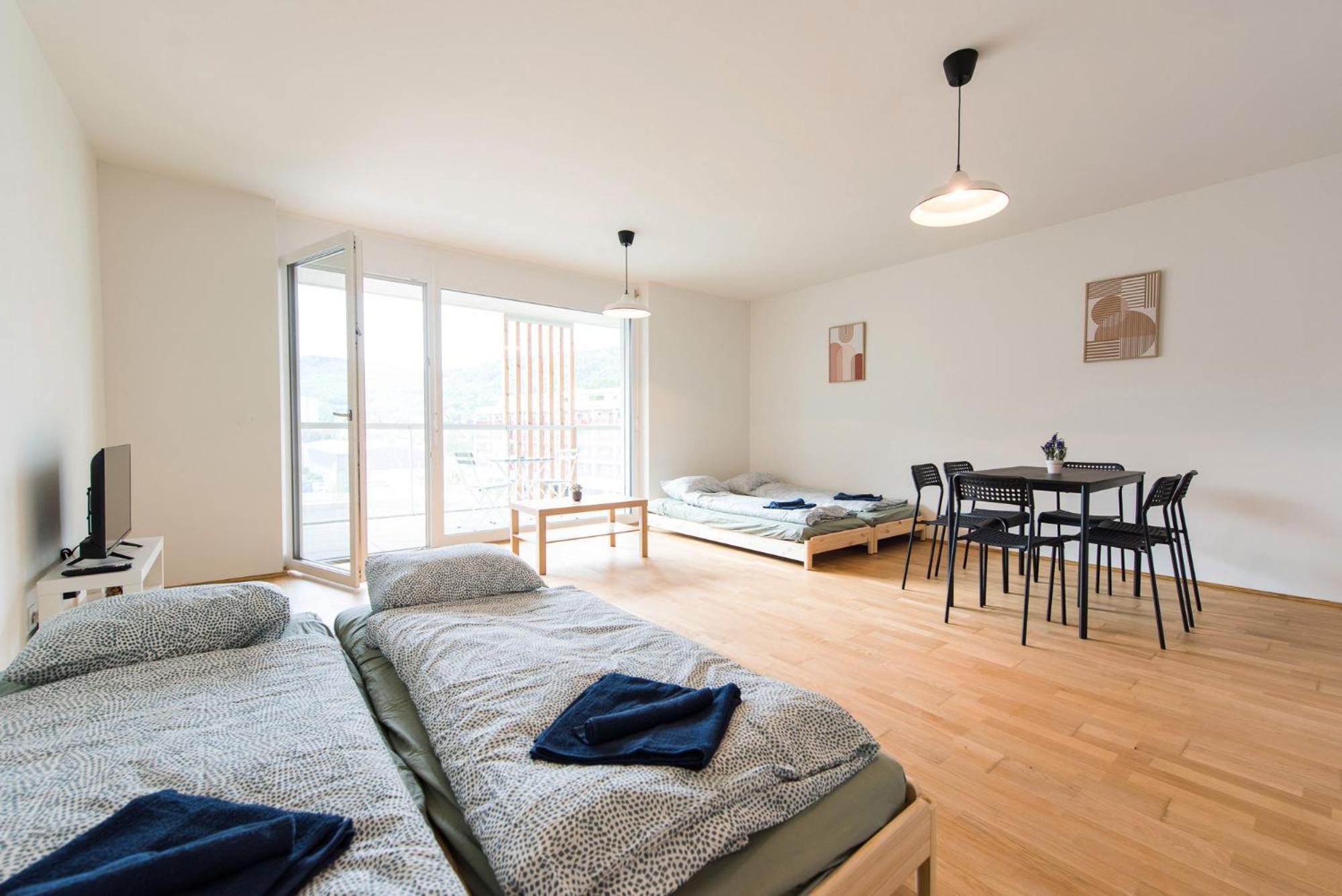 Muzeta Graz - Eco-Friendly Parkview Holiday Apartments In Graz'S Smart City Exterior photo